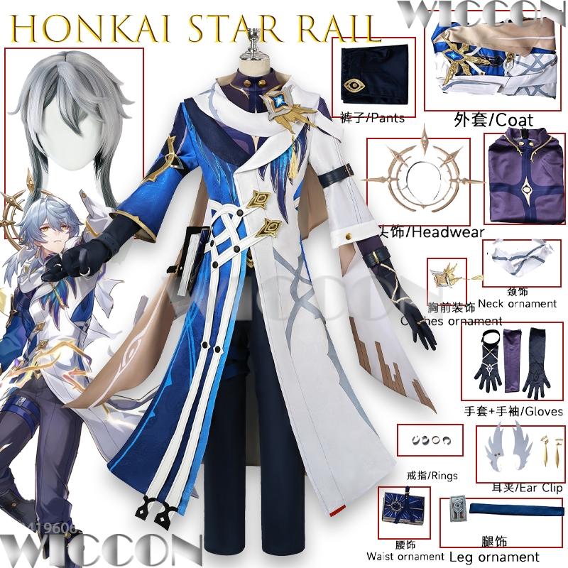 Honkai Star Rail Sunday Cospla - Men Shoes Europe To Us ulasan dan harga