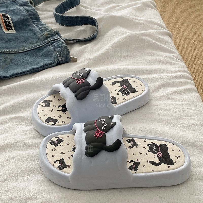 Printting Cute Bear Women Slip - Men'S Shoes For Summer ulasan dan harga