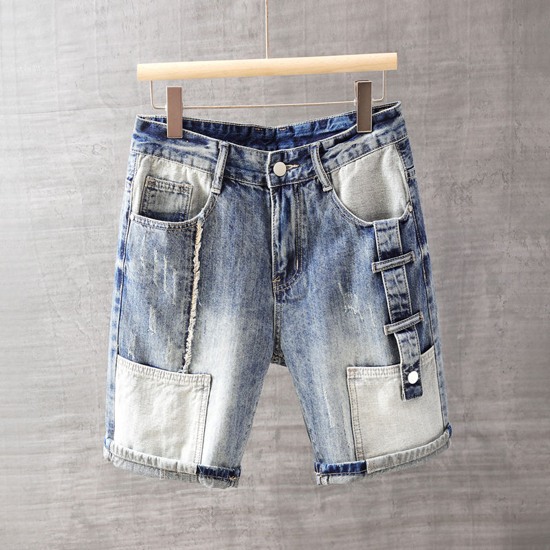 Men's Short Jeans Pants with P - Men Shoes Xxl ulasan dan harga