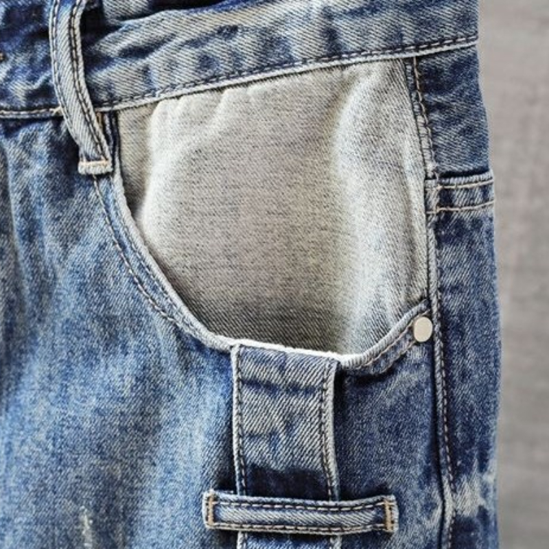 Men's Short Jeans Pants with P - Men Shoes Xxl ulasan dan harga