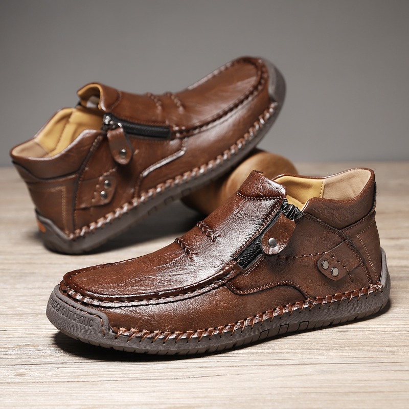 Plus Size 38-50 Handmade Men L - Men Shoes 2026 ulasan dan harga