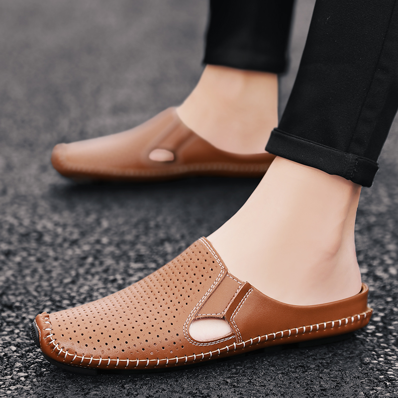 Half Slipper for Men Sandals 2 - Men'S Shoes Hey Dude ulasan dan harga