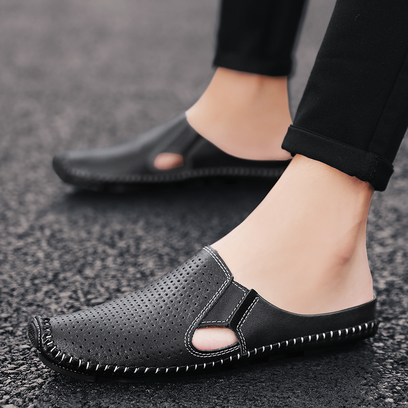 Half Slipper for Men Sandals 2 - Men'S Shoes Hey Dude ulasan dan harga