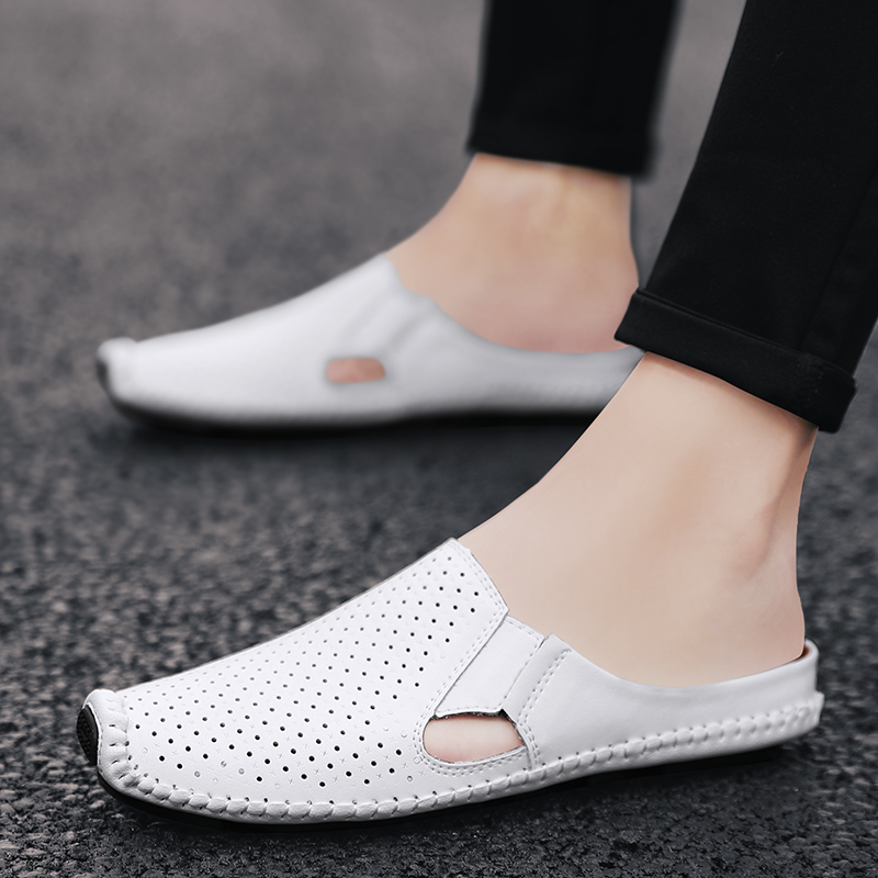 Half Slipper for Men Sandals 2 - Men'S Shoes Hey Dude ulasan dan harga